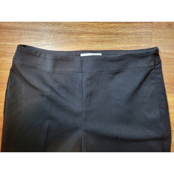 Talbots Womens Pants Black Size 6 Heritage Dress Pant Mid Rise Polyester Blend - Picture 3 of 4